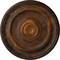Ekena Millwork Kepler Traditional Ceiling Medallion (For Canopies up to 4 1/2"), 19 3/4"OD x 1 1/2"P, Rust CM20KPRUS - alternate 1